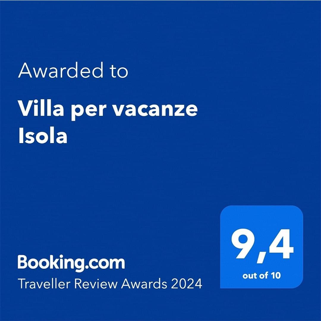 Villa Per Vacanze Isola 파뉴사 외부 사진